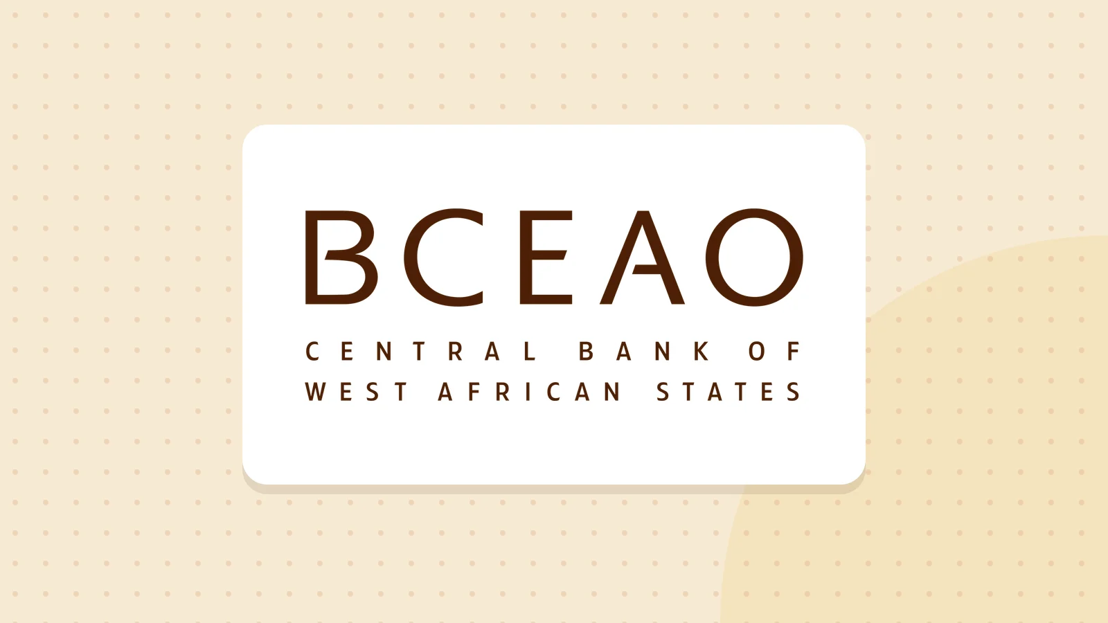 Logo de Banque centrale des États de l'Afrique de l'Ouest