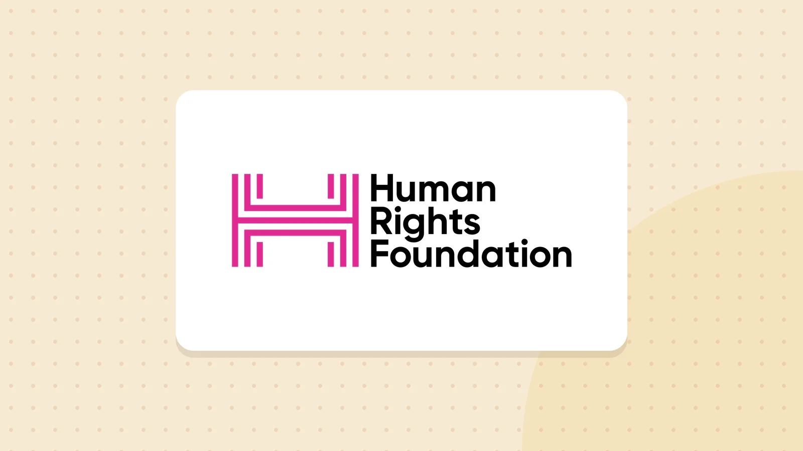 Logo de Human Rights Foundation