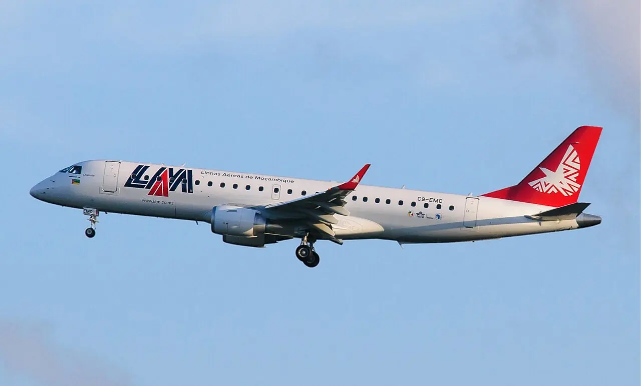 Vol LAM Mozambique Airlines 470 — illustration