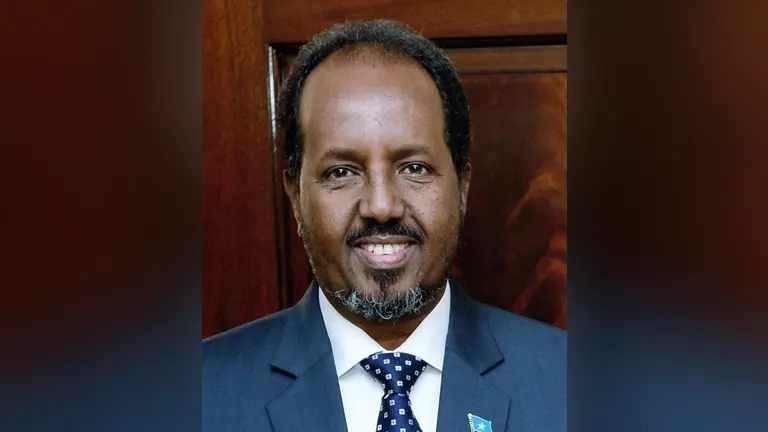 Hassan Sheikh Mohamoud — illustration