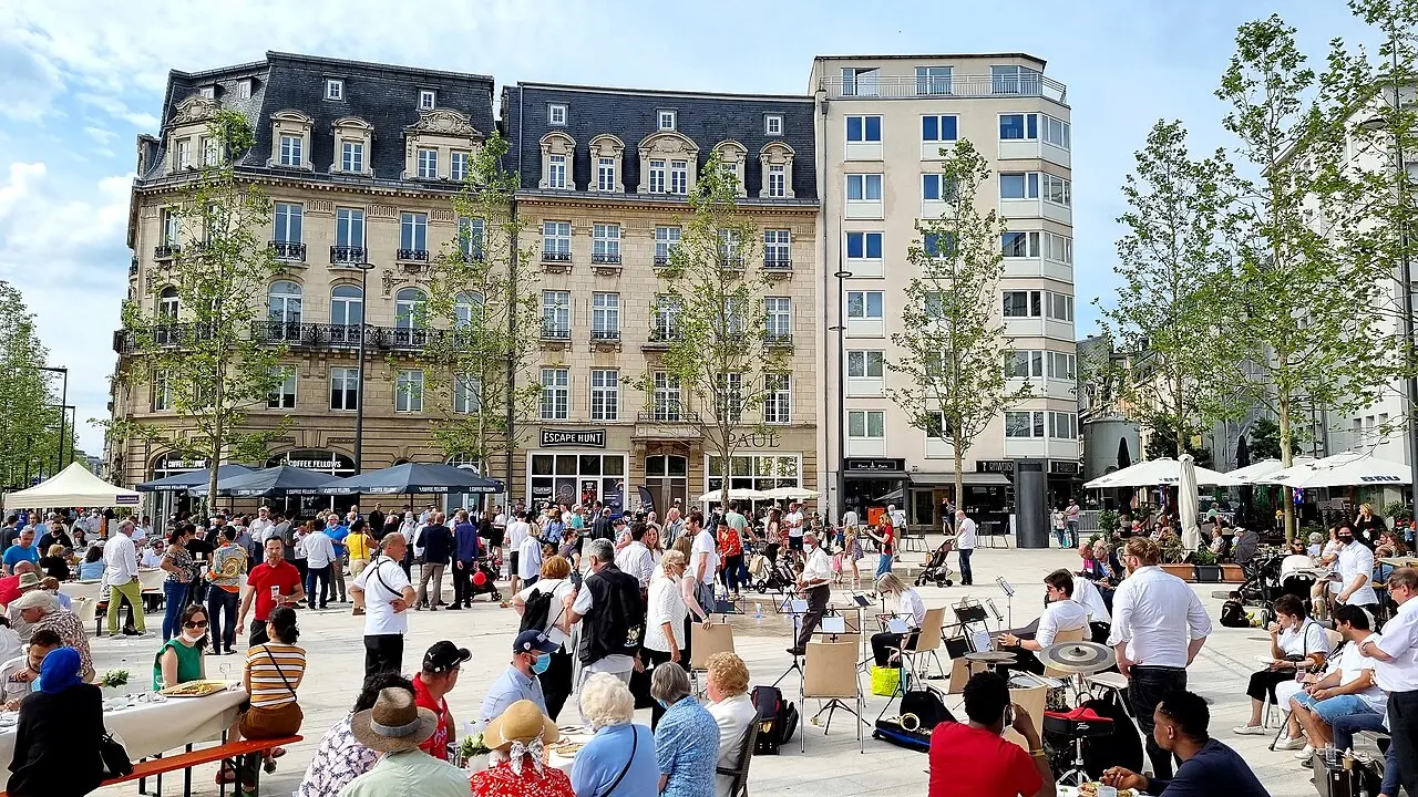 Place de Paris (Luxembourg) — illustration