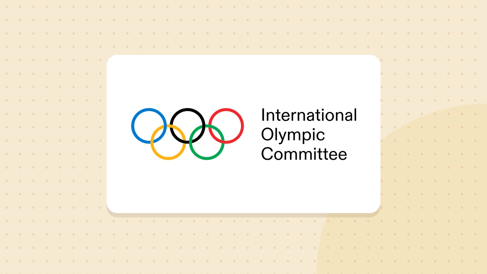 Logo de Comité international olympique