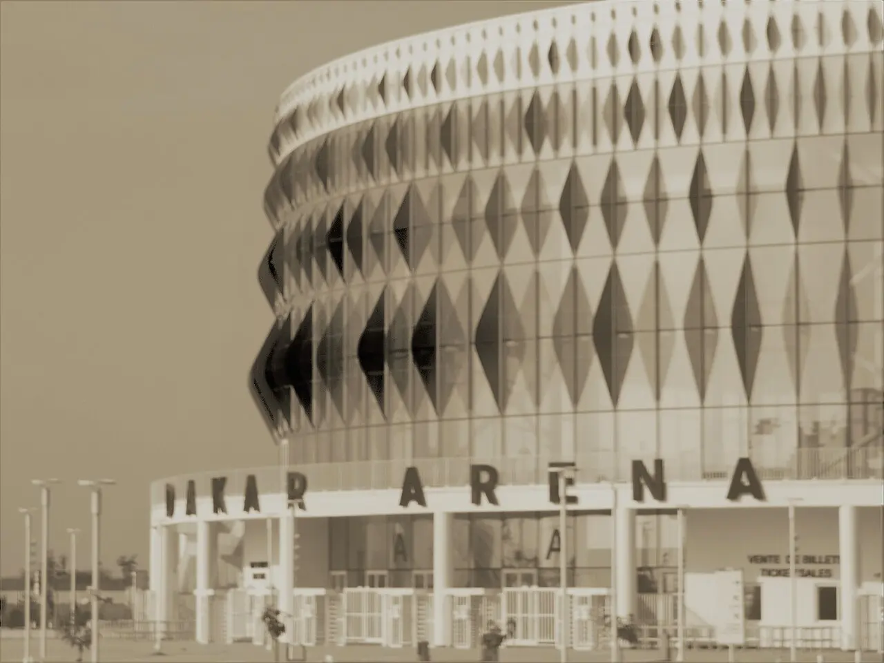 Palais des sports de Diamniadio — illustration