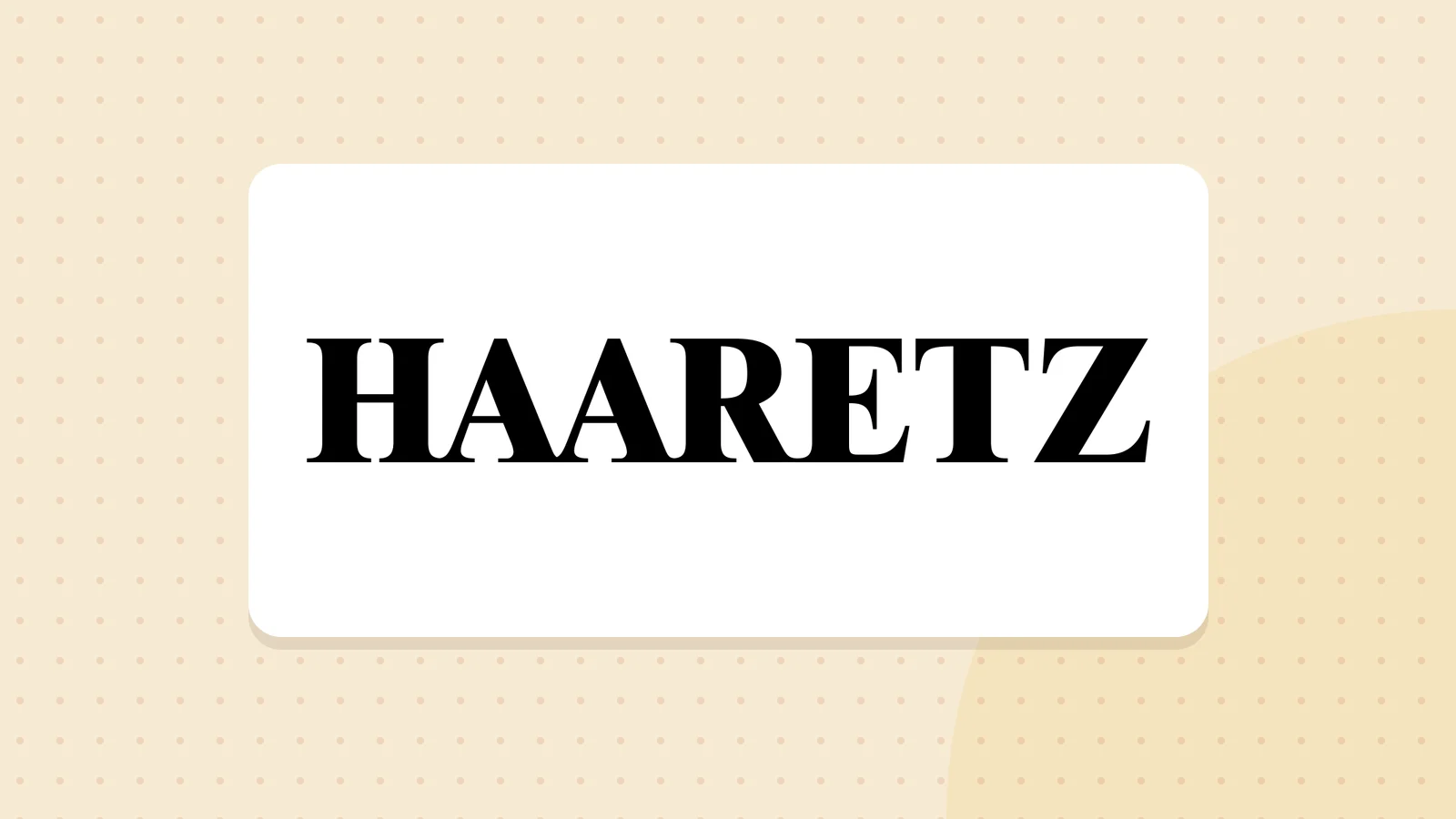 Two bricks thrown at Israeli daily Haaretz’s newsroom