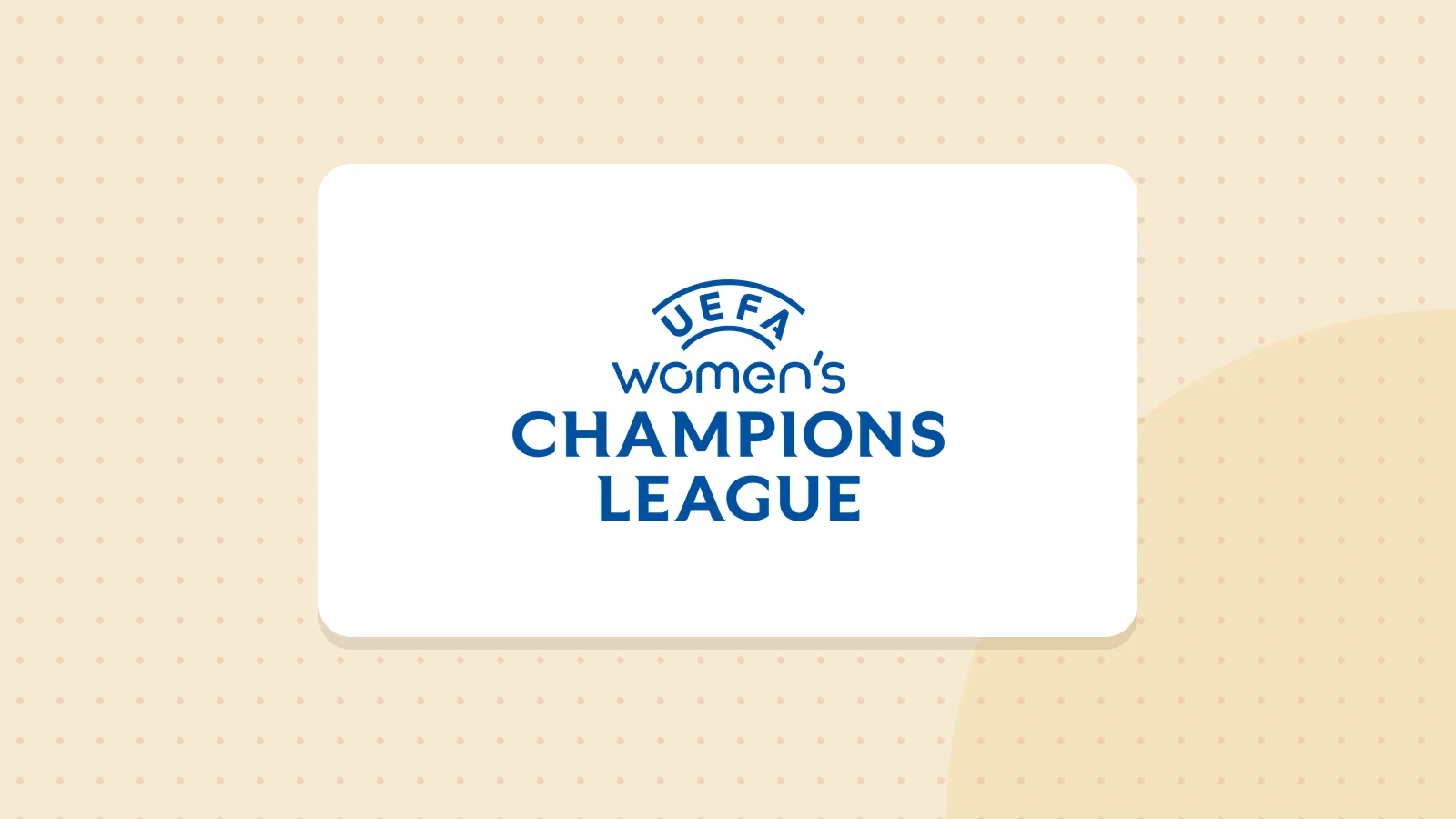 Logo de Ligue des champions féminine de l'UEFA