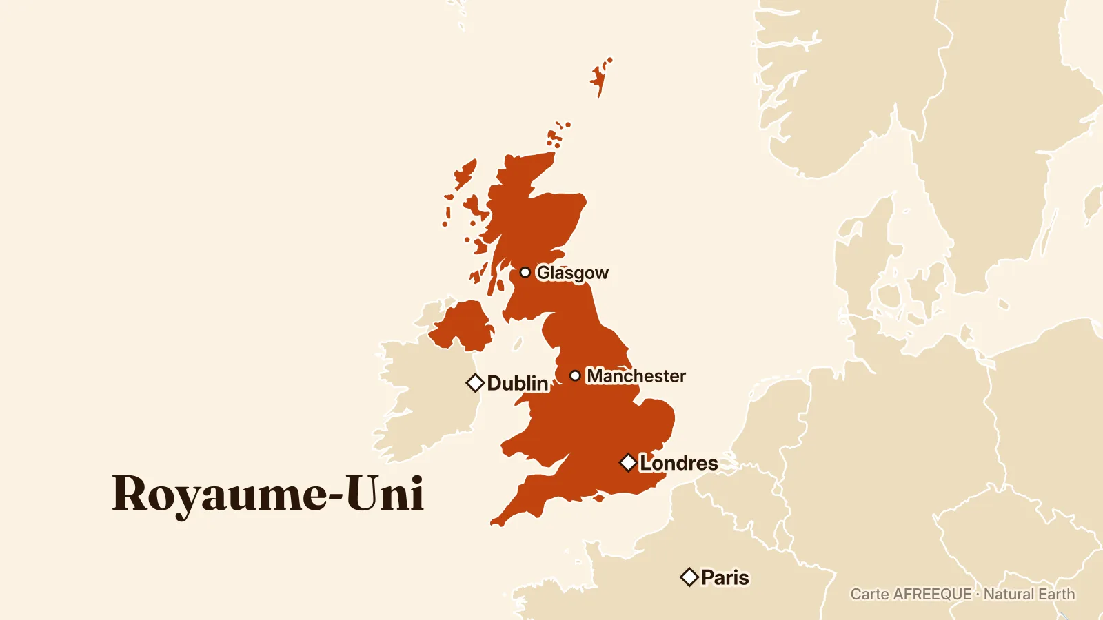 Carte : Royaume-Uni
