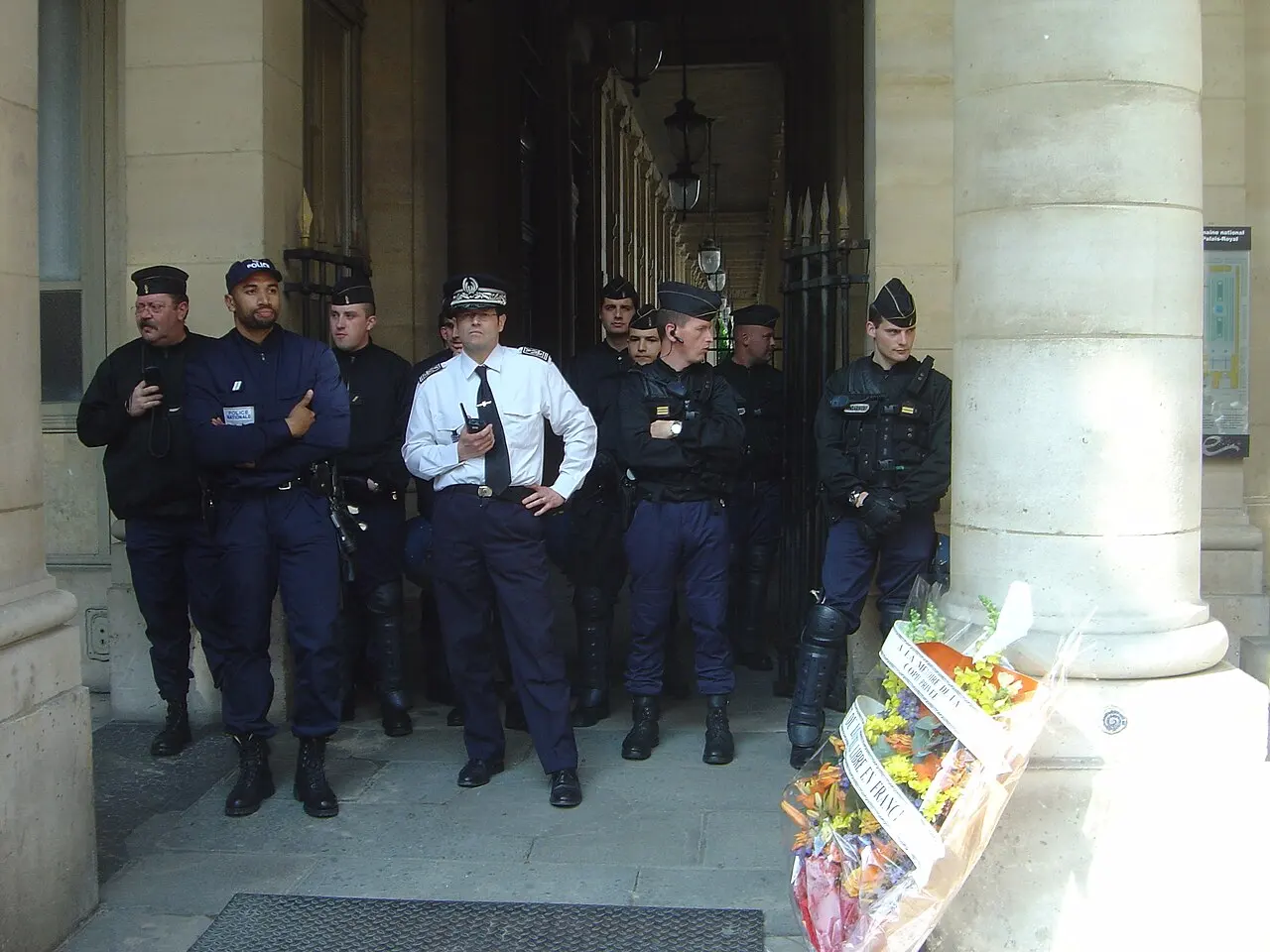 Police française — illustration
