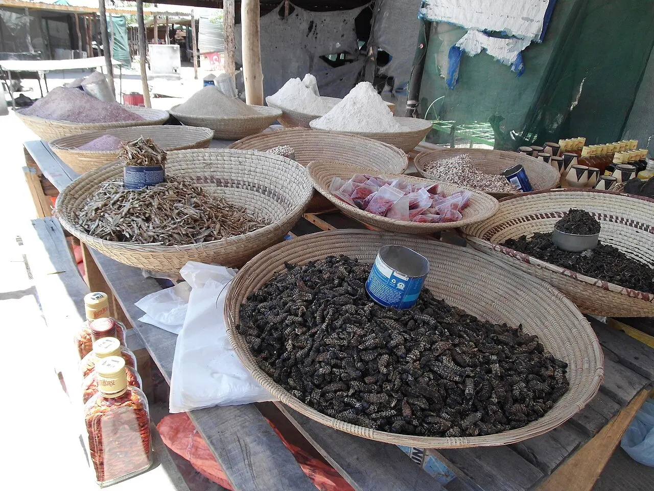 Market Scene Oshakati Namibia — photo d’illustration (marchés et commerce)