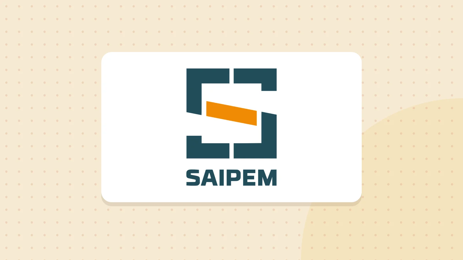 Logo de Saipem