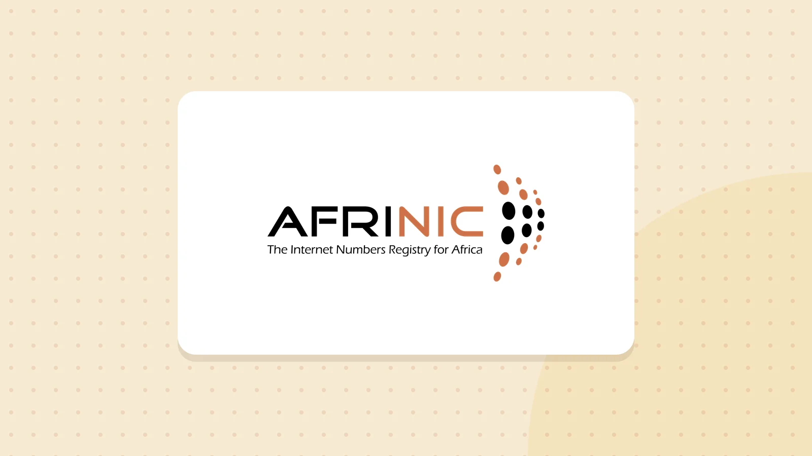 Logo de AfriNIC