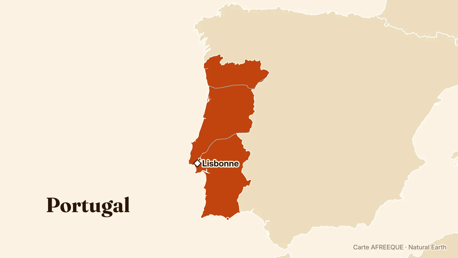 Carte : Portugal