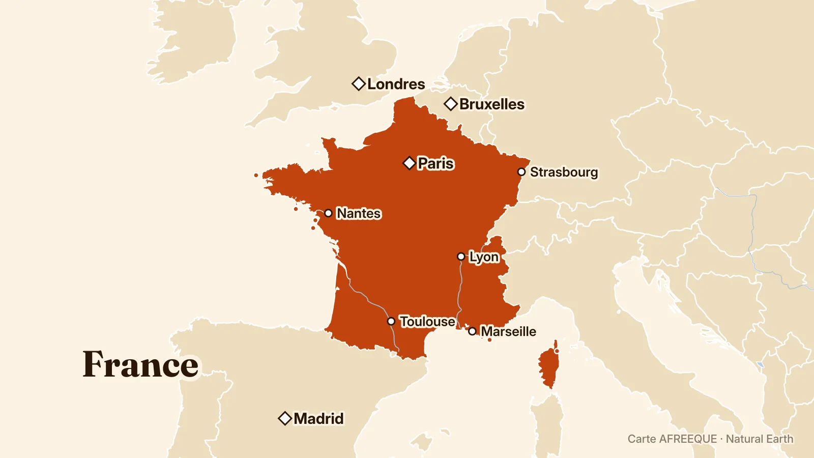 Carte : France