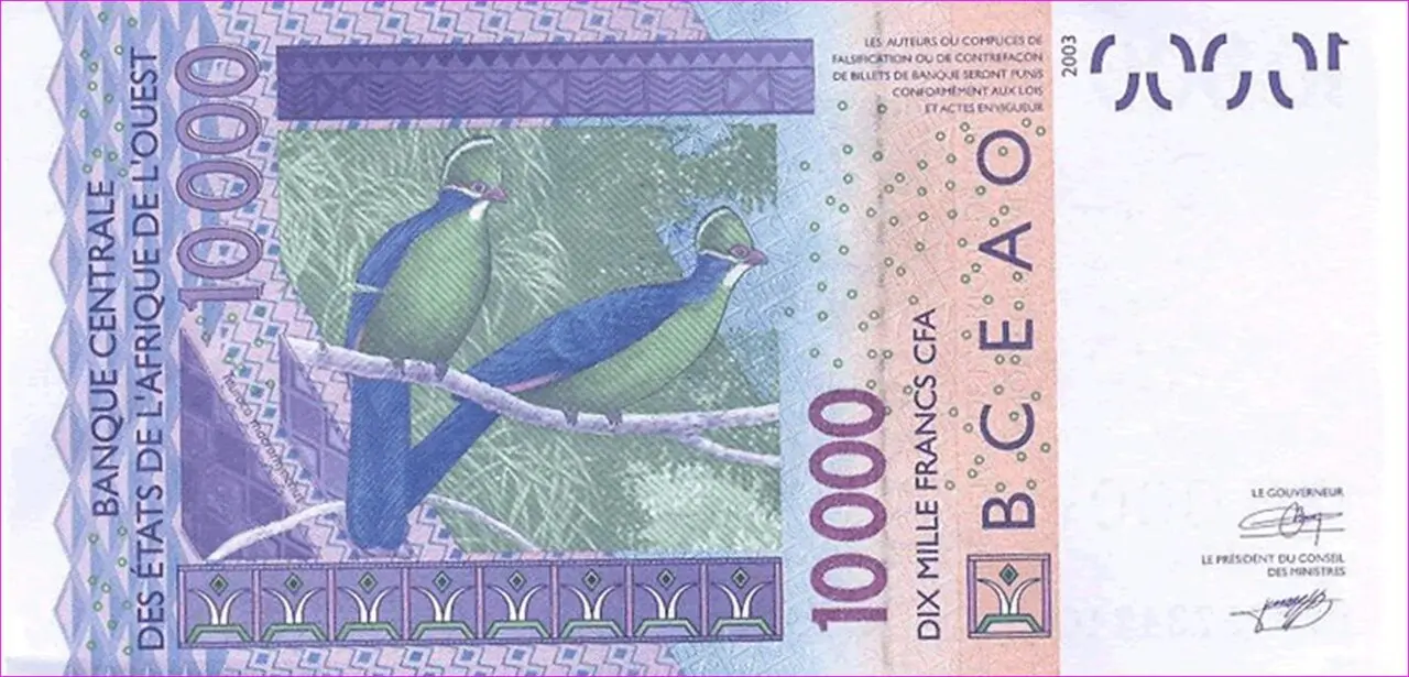 Franc CFA (UEMOA) — illustration
