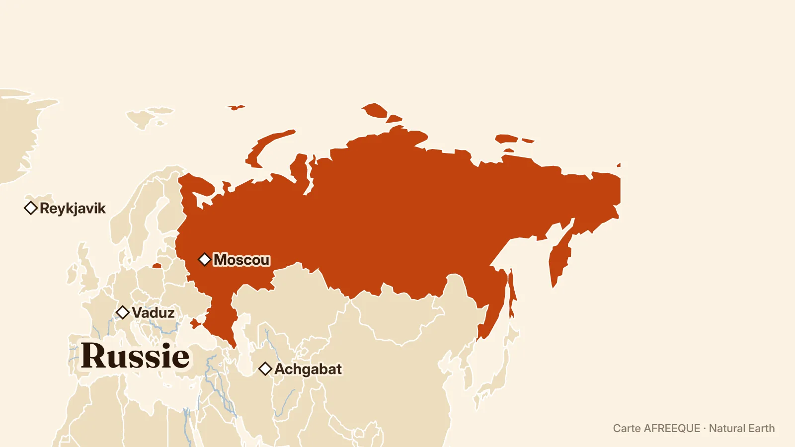 Carte : Russie
