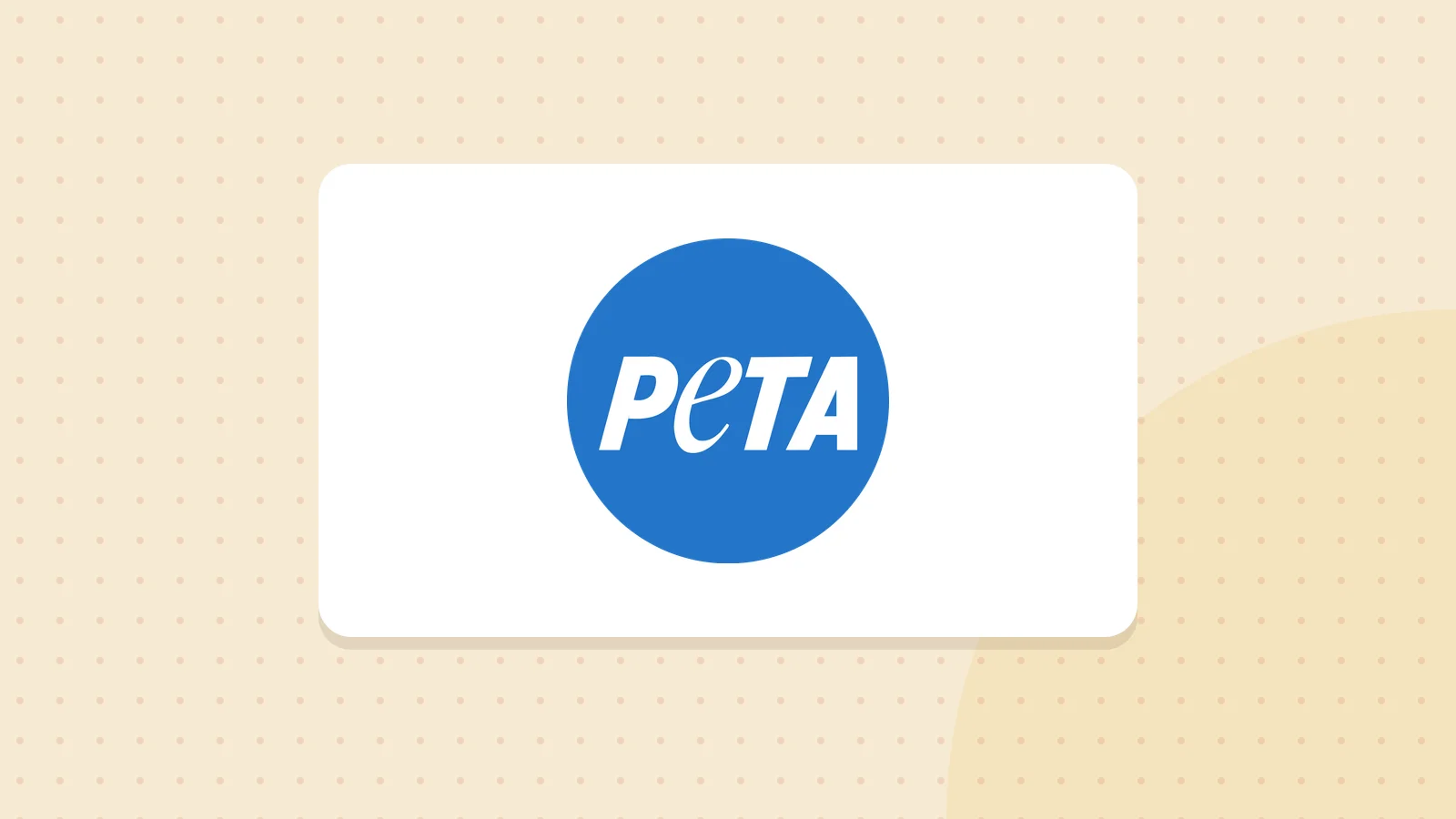 Logo de People for the Ethical Treatment of Animals