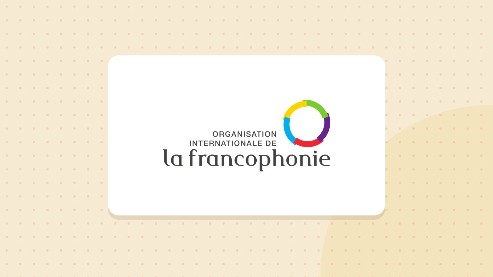 Logo de Organisation internationale de la francophonie