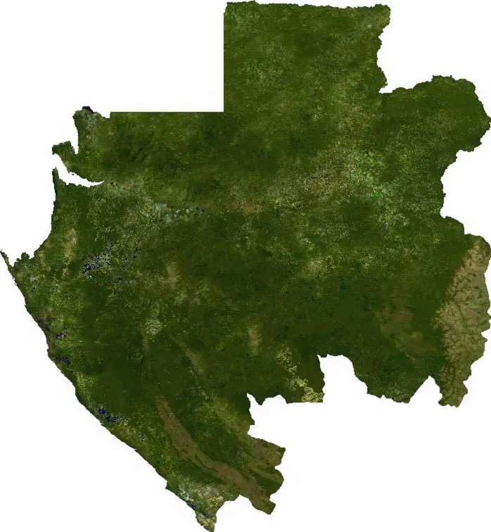 Géographie du Gabon — illustration