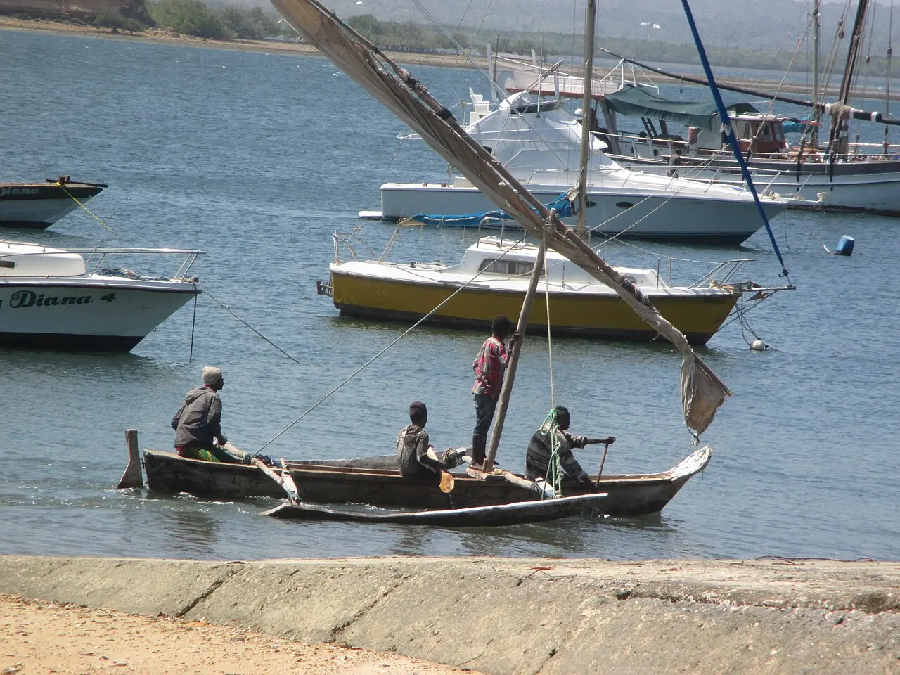 FisherMen Primitive Ship Tanzania — photo d’illustration (pêche)