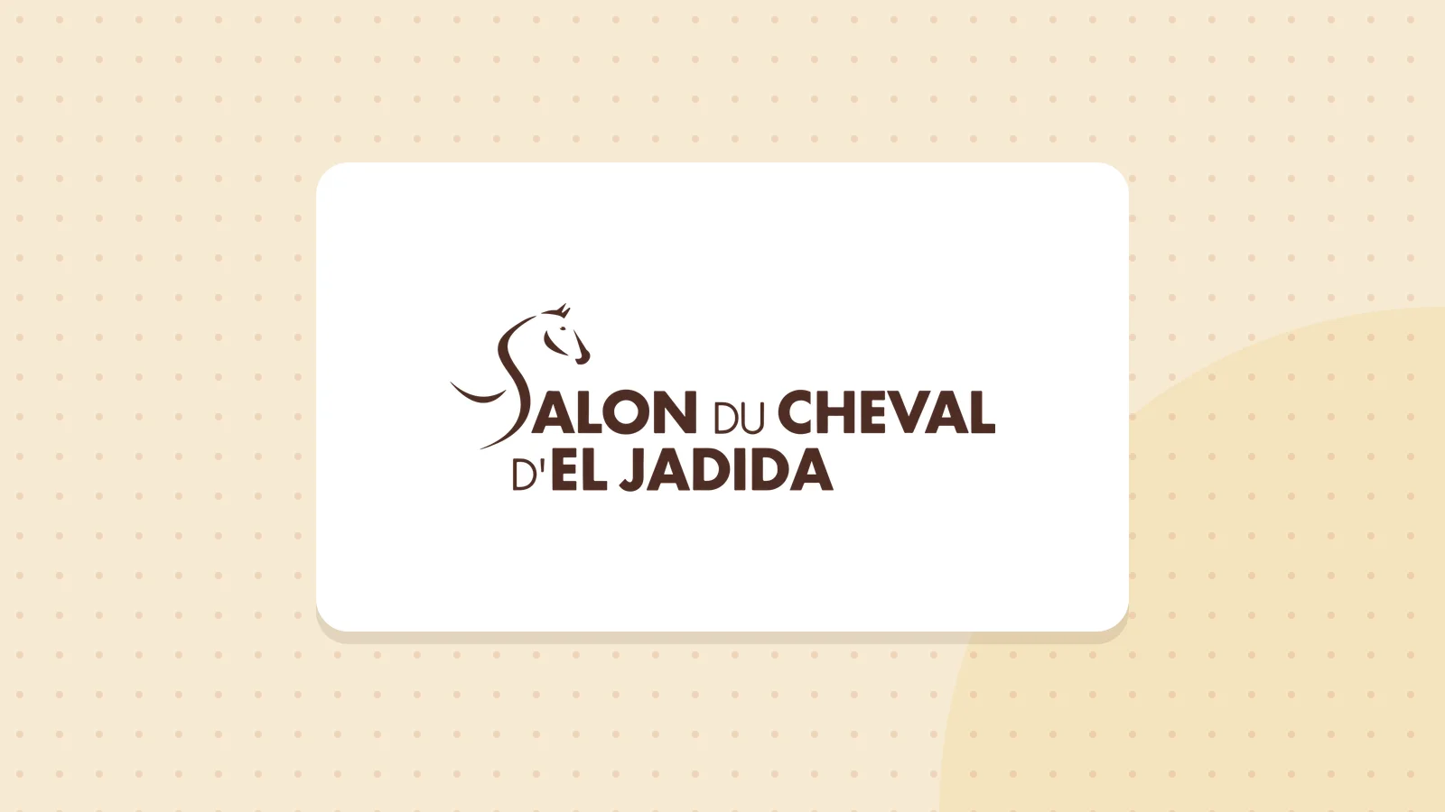Logo de Salon international du cheval d'El Jadida