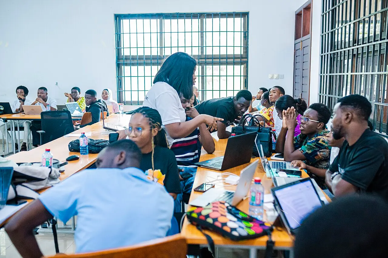 Wikiforhumanrights Workshop for Students at the Centre for Climate Change and Sustainability Studies Department university of Ghana 10 — photo d’illustration (université)