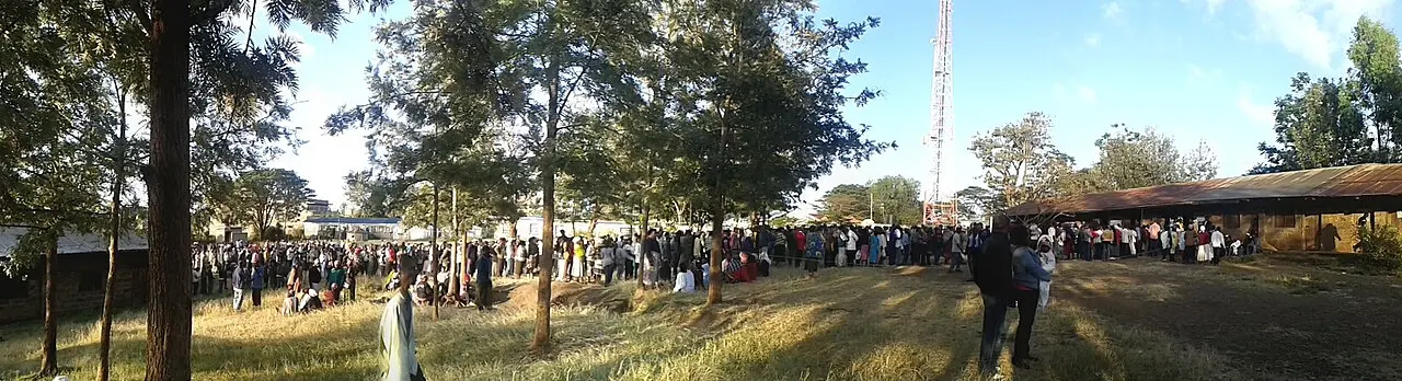 Queue at a voting centre in Kenya — photo d’illustration (élections)