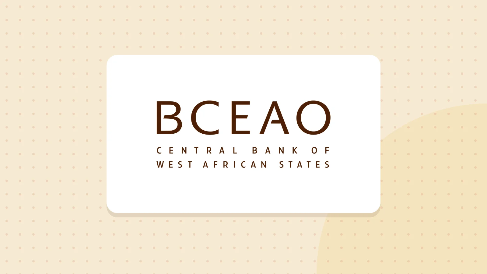 Logo de Banque centrale des États de l'Afrique de l'Ouest