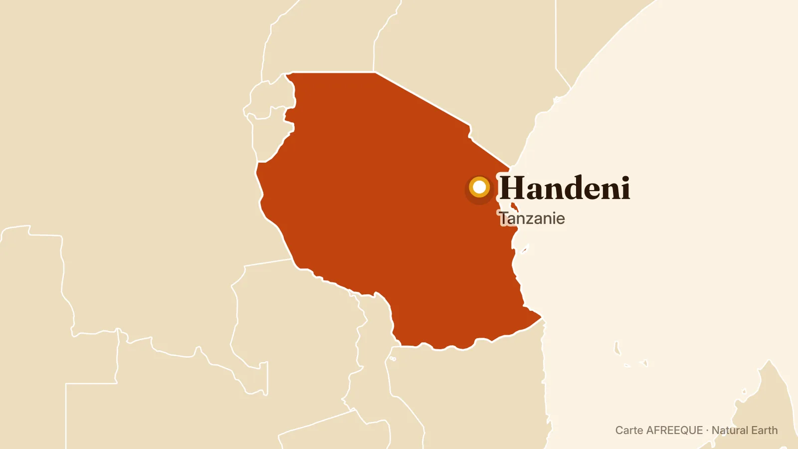 Carte : Handeni, Tanzanie