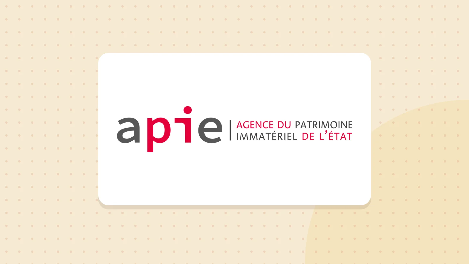 Logo de Agence du patrimoine immatériel de l'État