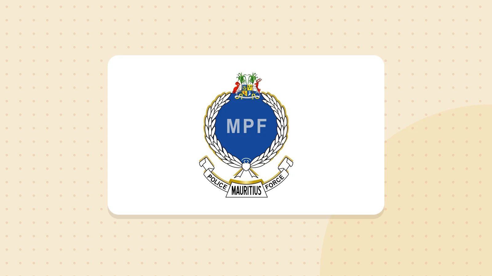 Logo de Mauritius Police Force