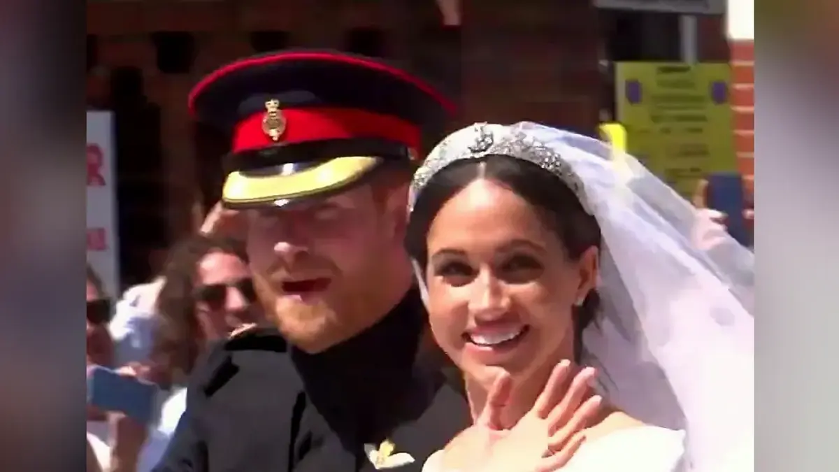 Mariage du prince Harry de Sussex et de Meghan Markle — illustration