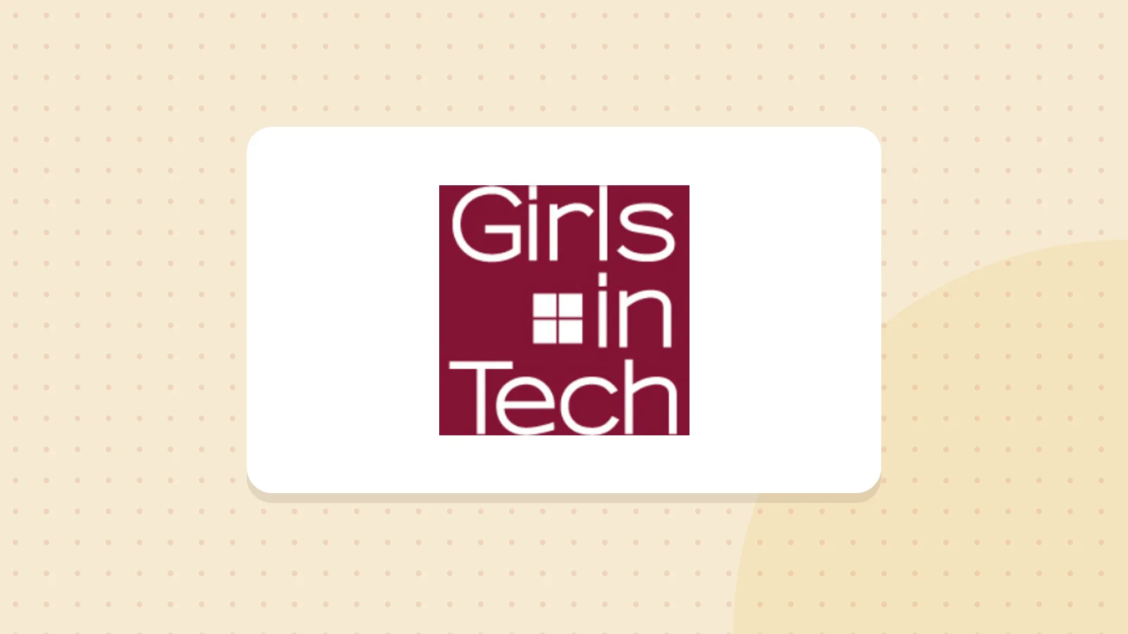 Logo de Girls in Tech