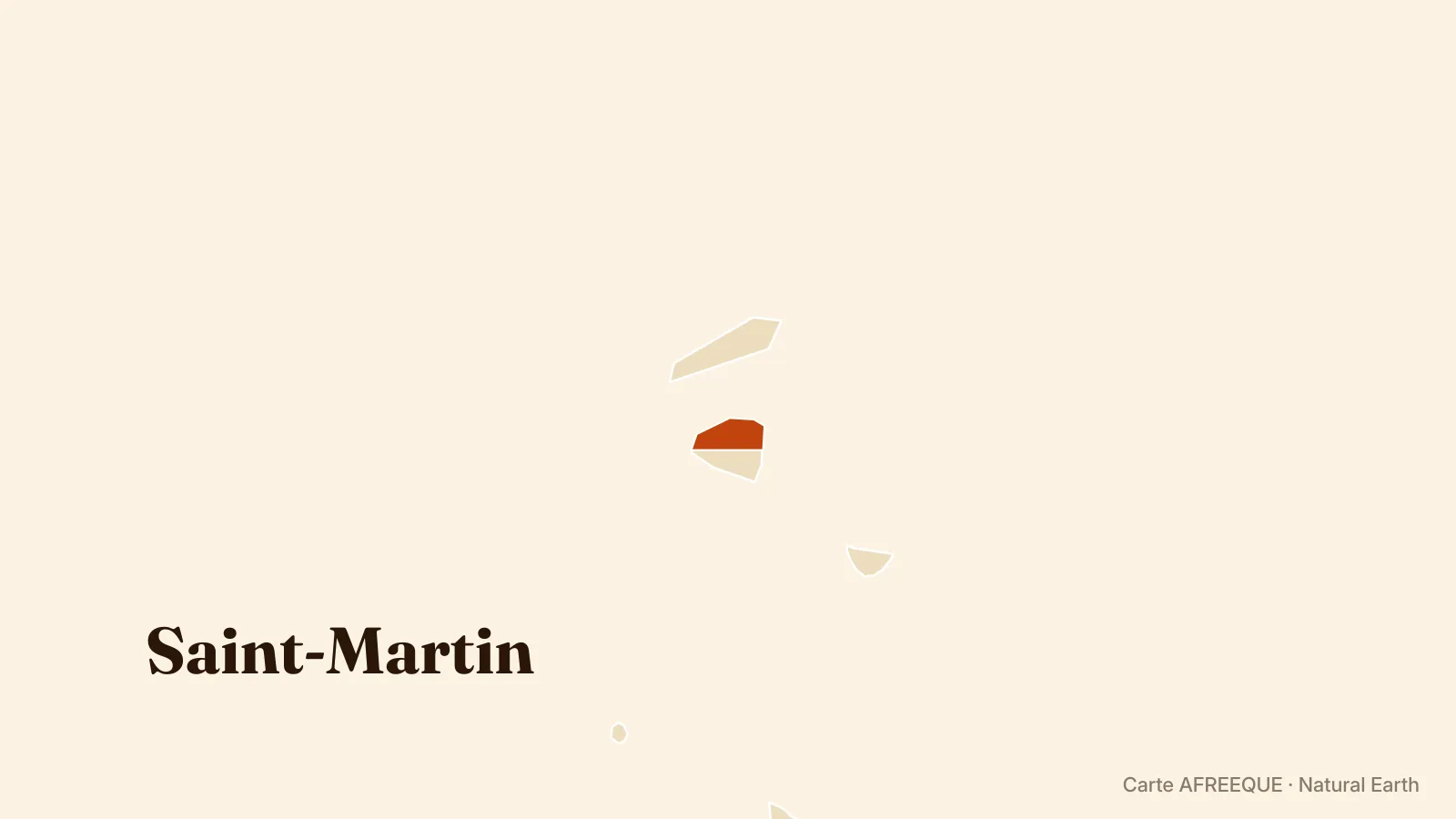 Carte : Saint-Martin