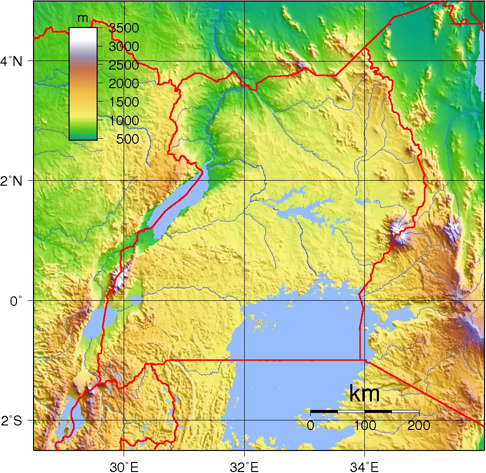 Frontière entre le Kenya et l'Ouganda — illustration