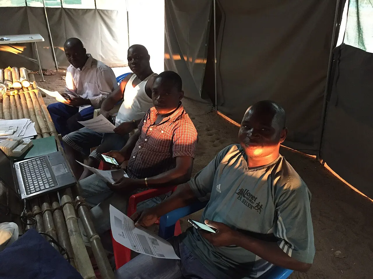Mining camp staff — photo d’illustration (mines)