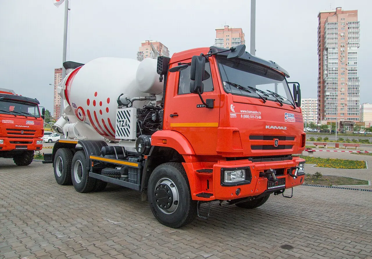 KamAZ — illustration